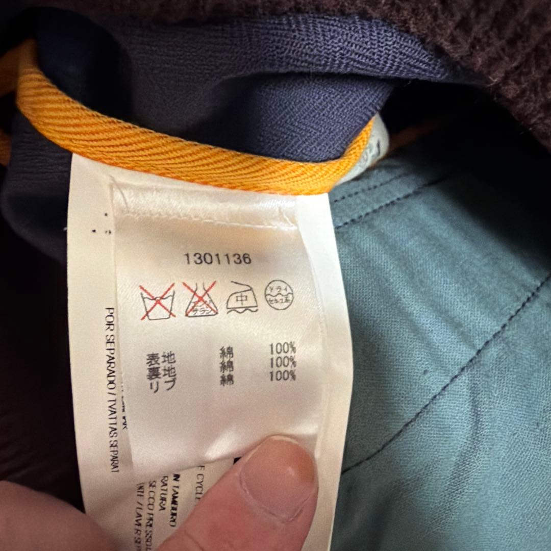 BARACUTA バラクータ スイングトップ ブルゾン ネイビー 34