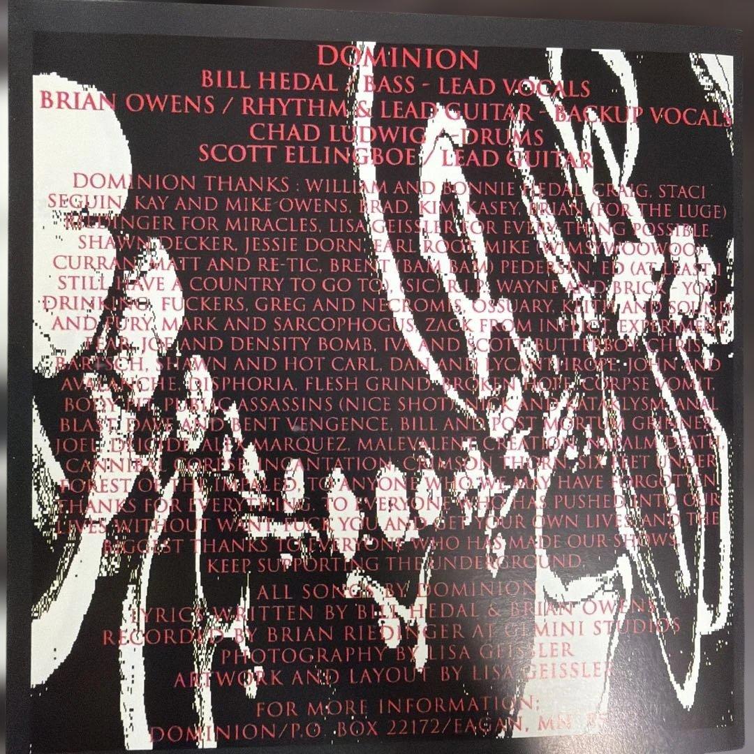 洋楽 Dominion/souls redemption