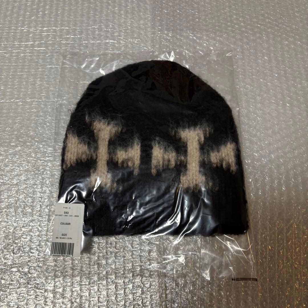 【新品タグ付き】アスクユアセルフ ASKYURSELF ニット帽 ビーニー 黒