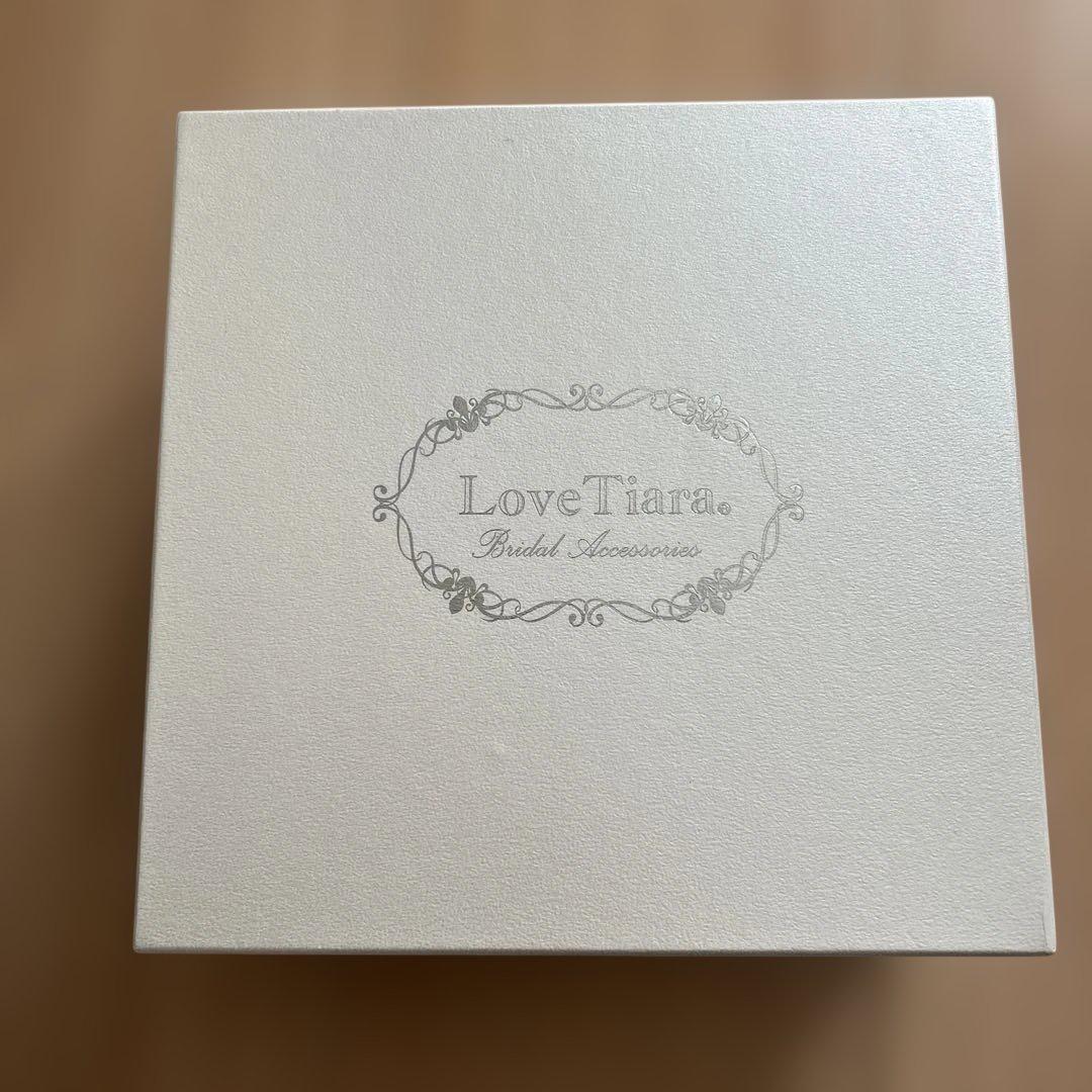 LoveTiara クリスタルカチューシャ　イヤリング