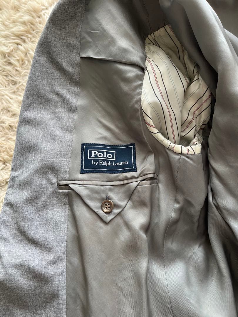 Ralph Lauren ラルフローレン　スーツ　グレー　イタリア製　38Ｒ