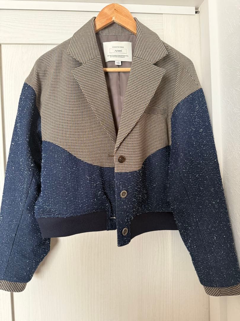 Ameri♡ JENNY CURVE DOCKING BLOUSON