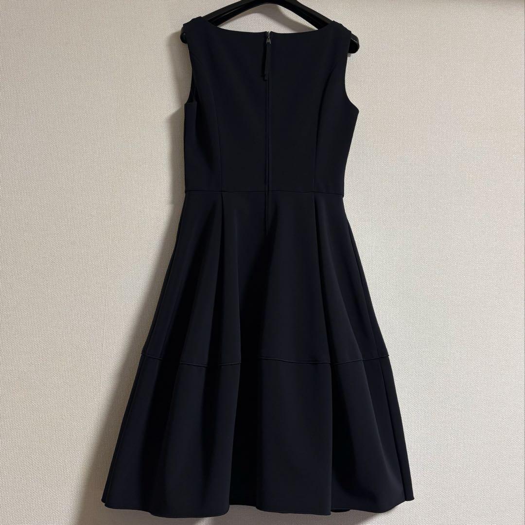 フォクシー　FOXEYNY ドレス　バロン　ワンピース　38 ネイビー