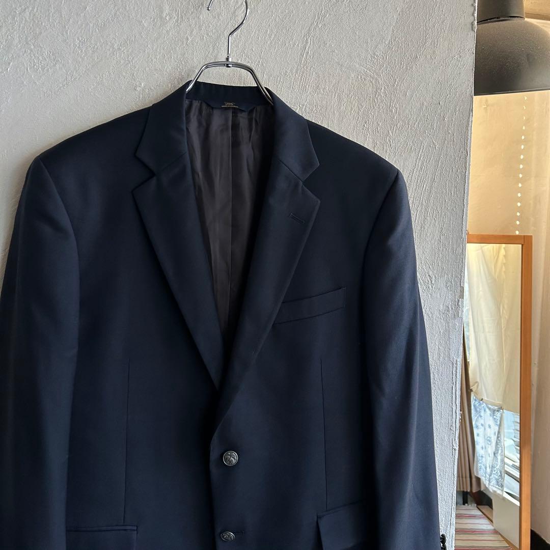 BROOKS BROTHERS 銀ボタン 紺ブレ ブレザー 42