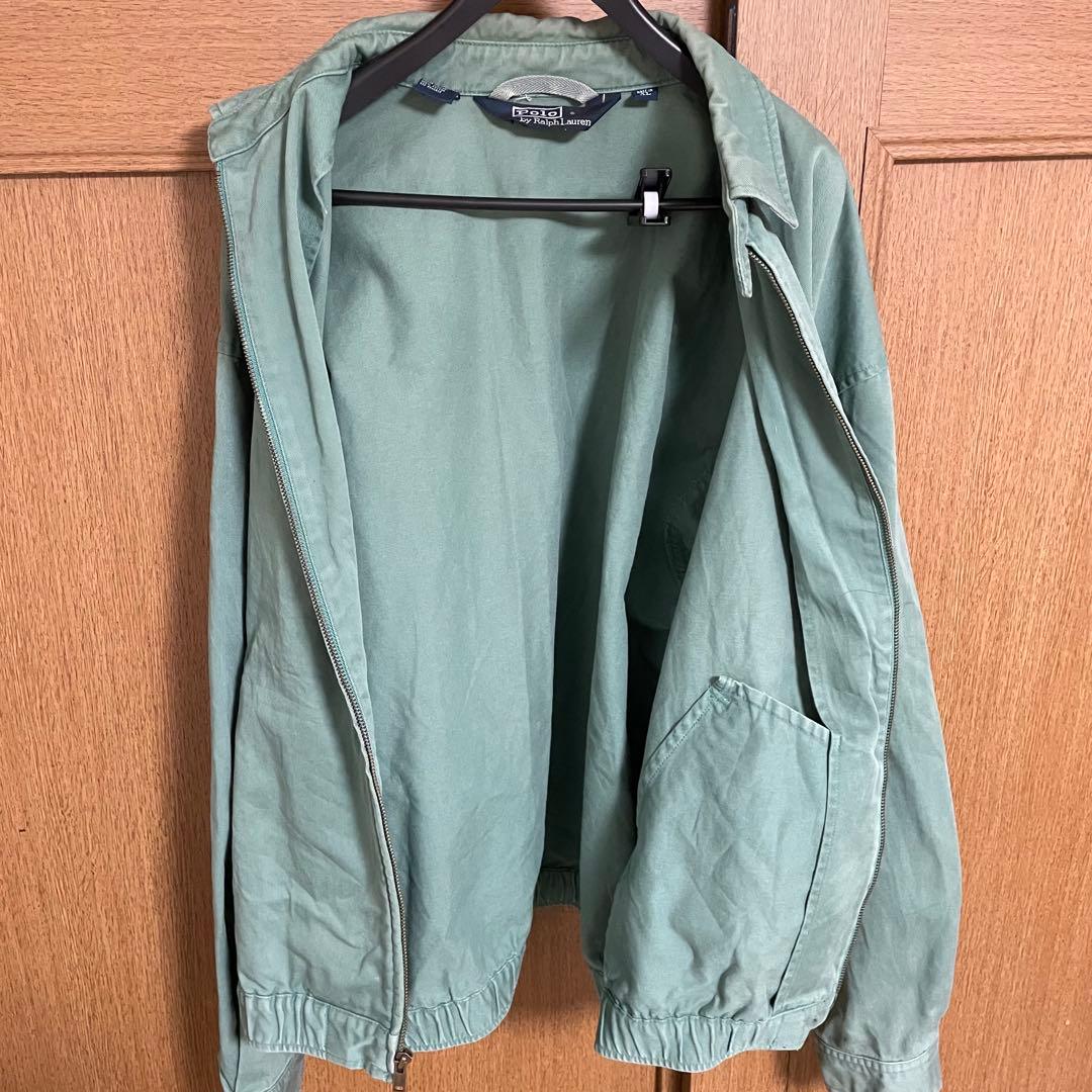 80s USA製 ラルフローレン XL グリーン スウィングトップ ブルゾン