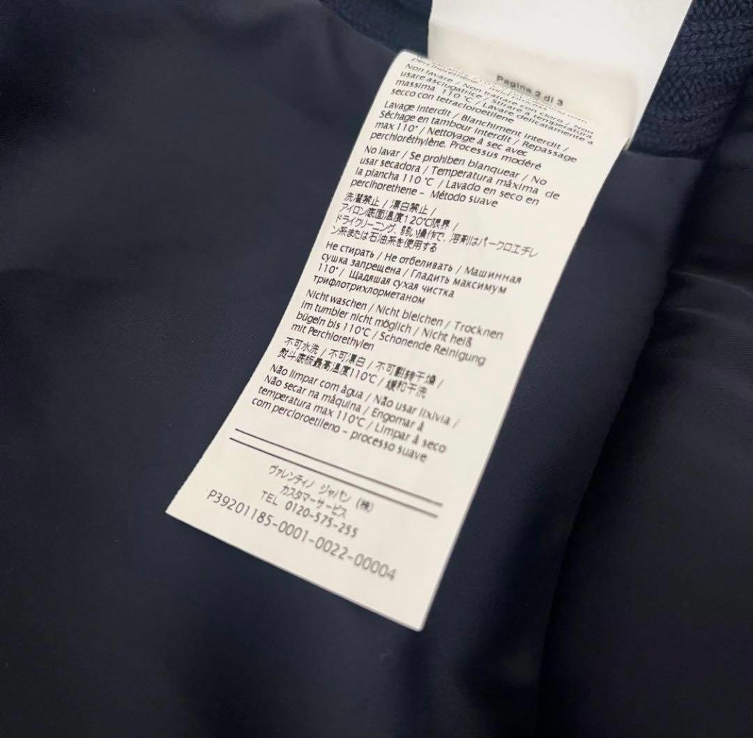 VALENTINO 国内正規 極美品 ヴァージンウール ワンピースM