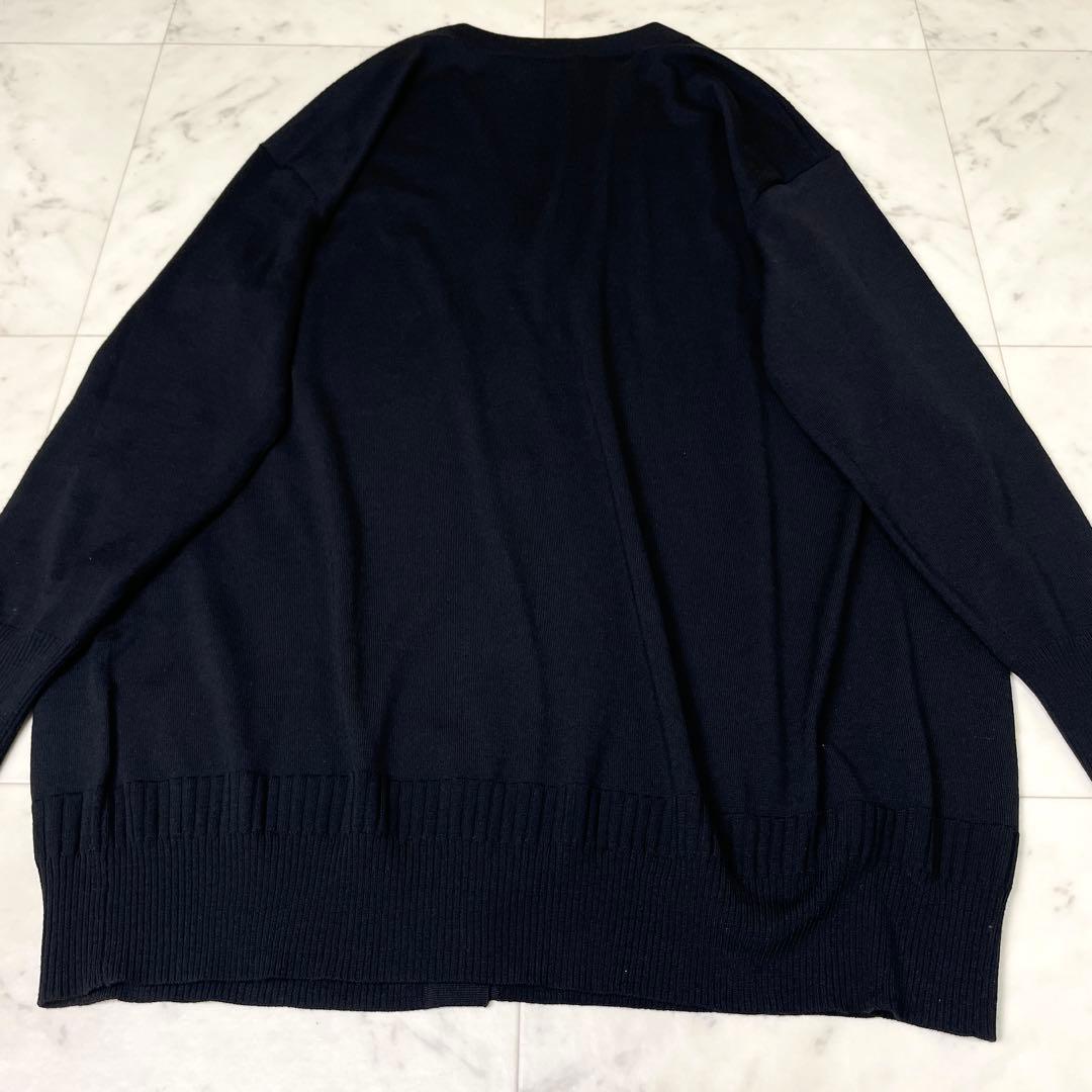 専用【極美品】セオリーリュクス 23AW Imogen ウールカーディガン黒40