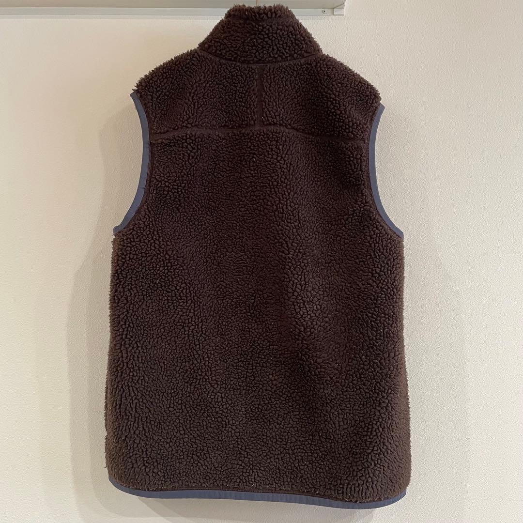 【レア】エルエルビーン ボア ベスト ブラウン M キャンプ アメカジ 古着