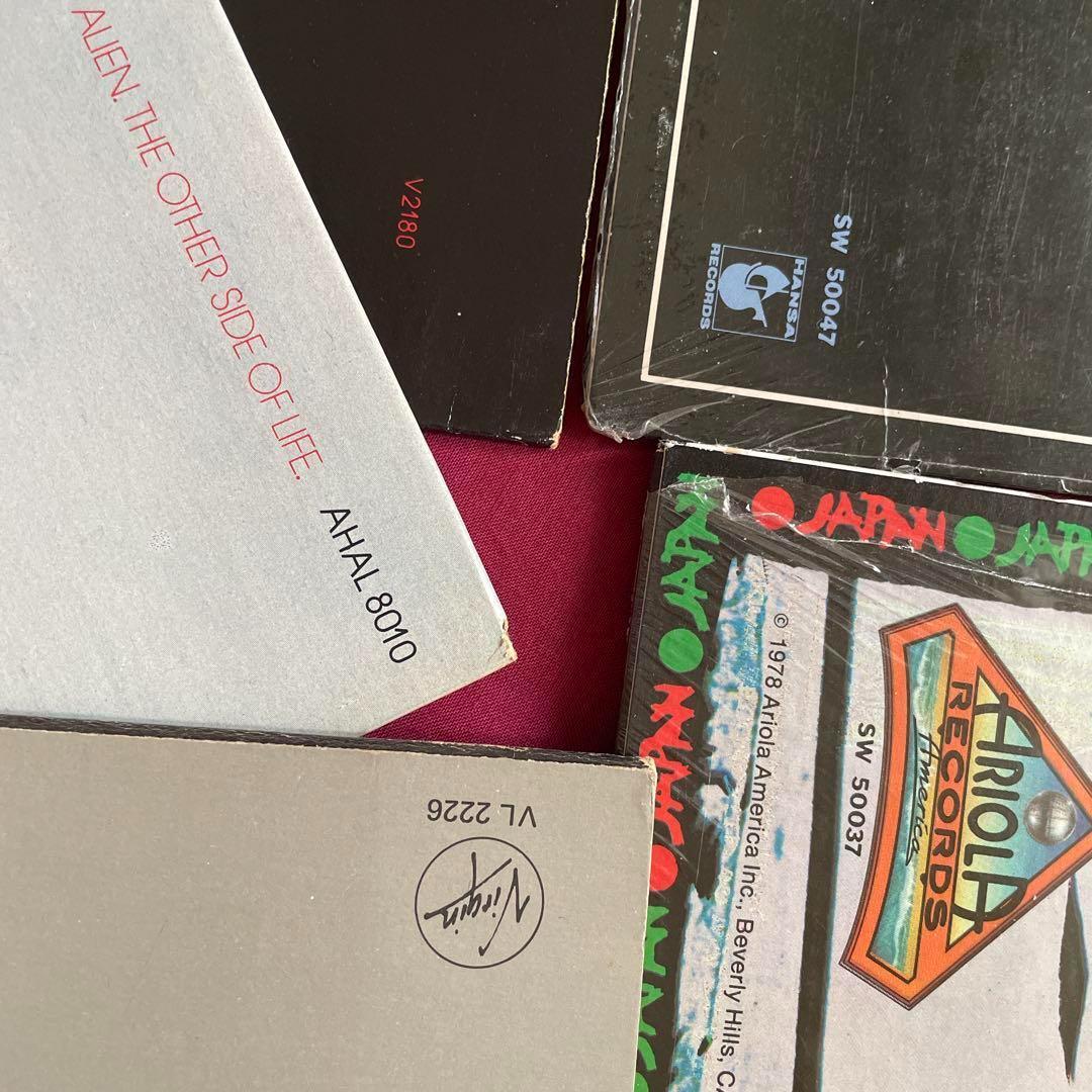 ジャパン レコード　６枚　david sylvian デヴィッド・シルヴィアン