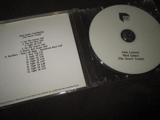 洋楽 john lennon mind games (secret tracks)