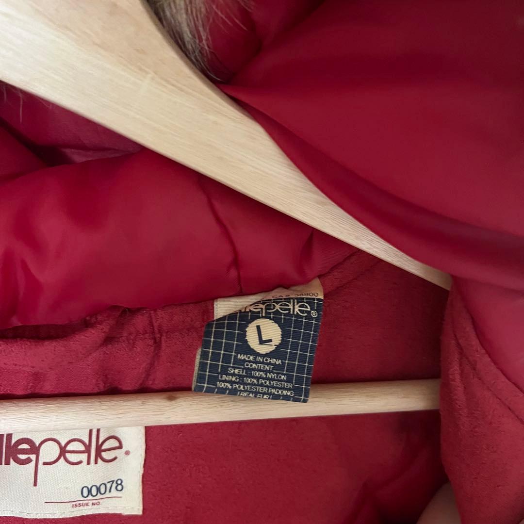 Pelle Pelle ゴールデンサイズ　激レア　レッド　ファージャケット