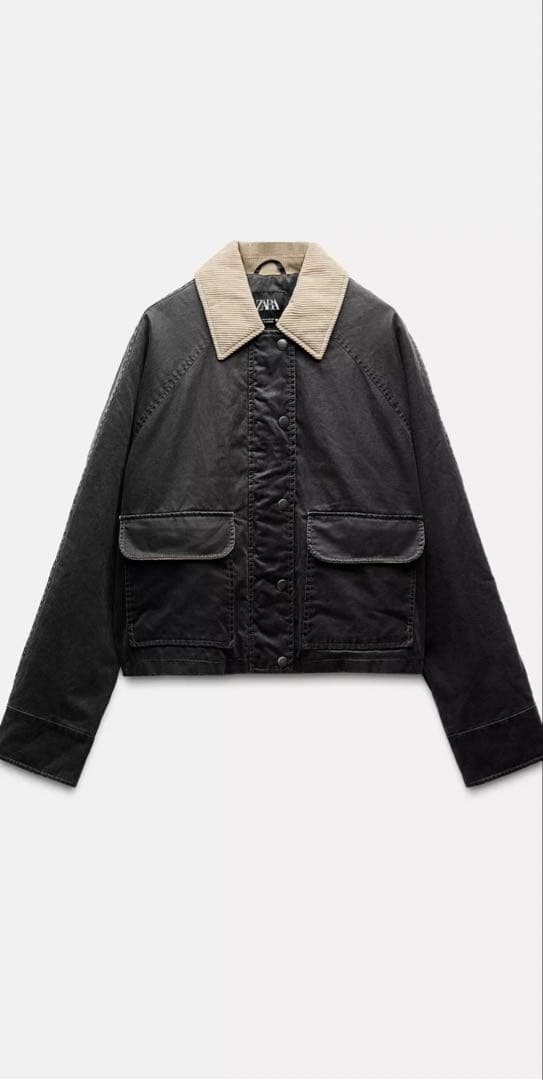 ZARA ザラ　コーデュロイカラージャケット　アウター