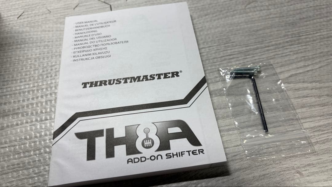 THRUSTMASTER TH8A アドオン シフター
