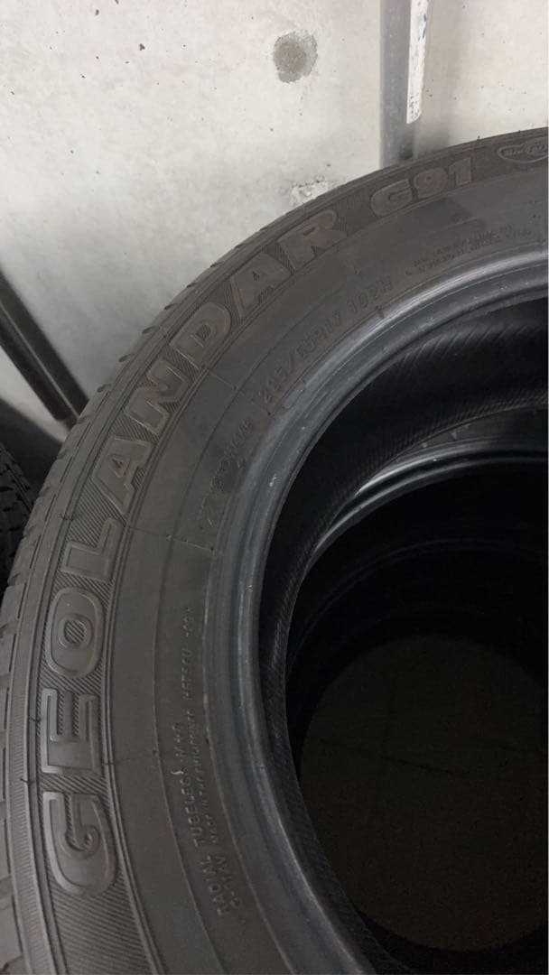 タイヤ・ホイール YOKOHAMA 225 65R 17 GEOLANDAR G91
