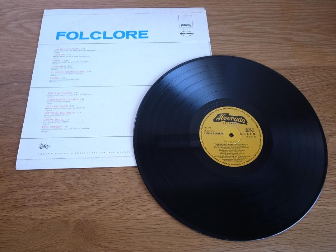 ファド ALVORADA ポルトガル盤 LP 9枚セット フォーク 民族音楽