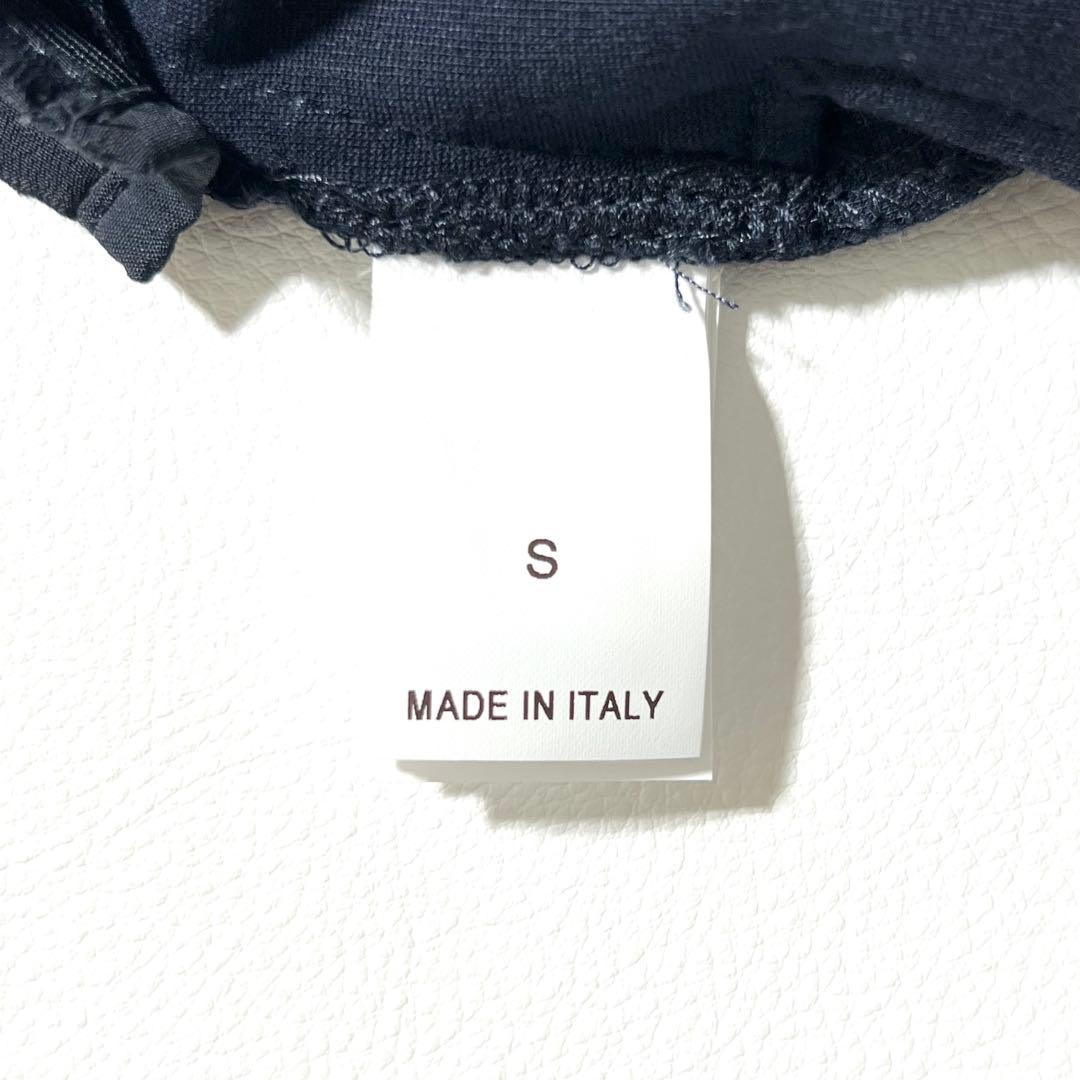 3417【美品】ブルネロクチネリ ロングスカート ストレッチ 紺 S