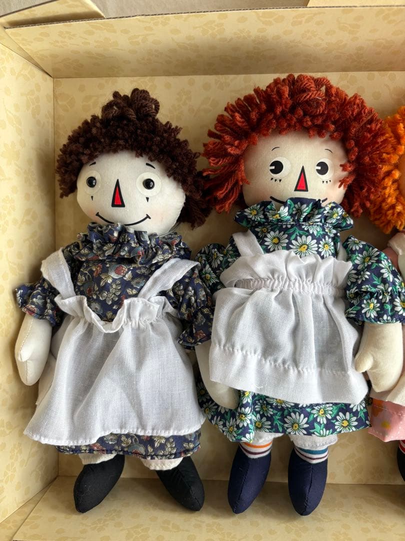 Raggedy Ann 5体セット