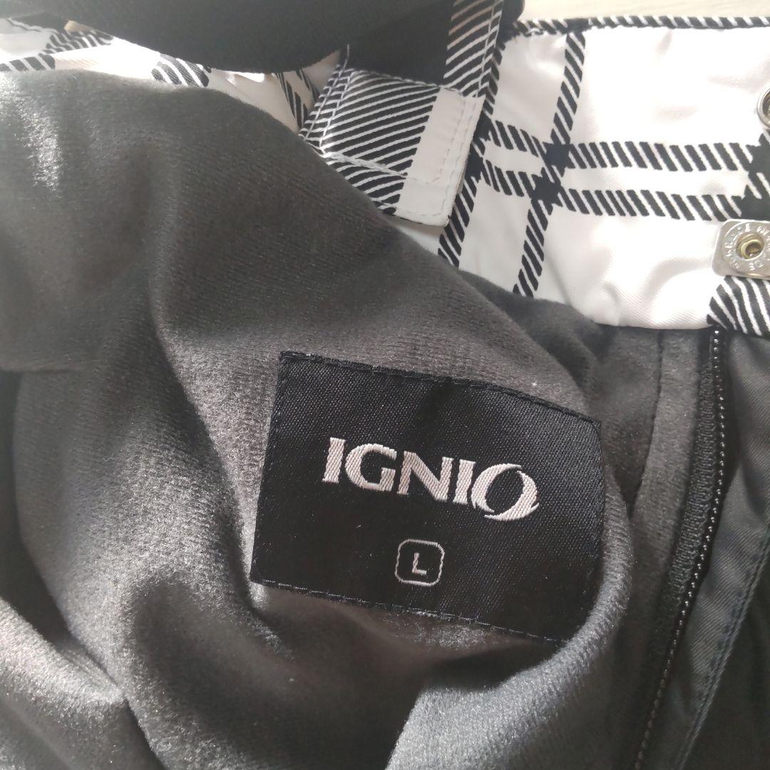 IGNIOスノーボード用 ブラック サスペンダー付きパンツL美品 格安♪