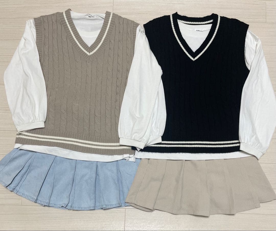 ✨美品多数✨春秋冬物 女の子まとめ売り 9点 グローバルワークGU等 150