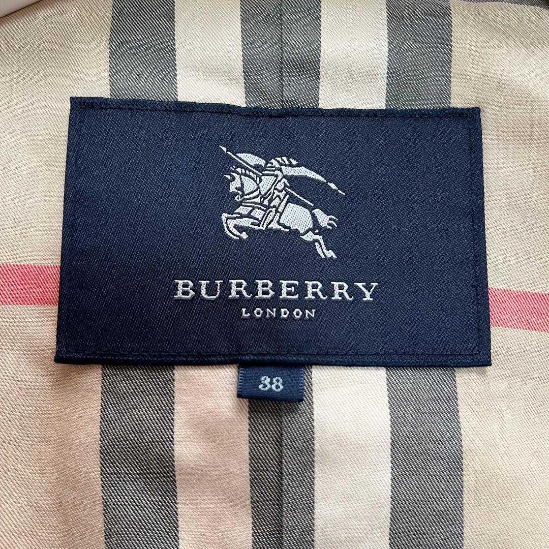 BURBERRY*バーバリーロンドン　トレンチコート　ピンク　ノバチェック　38