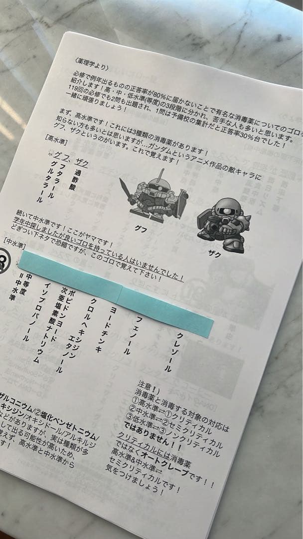【に】120回歯科医師国家試験合否を決める重要資料
