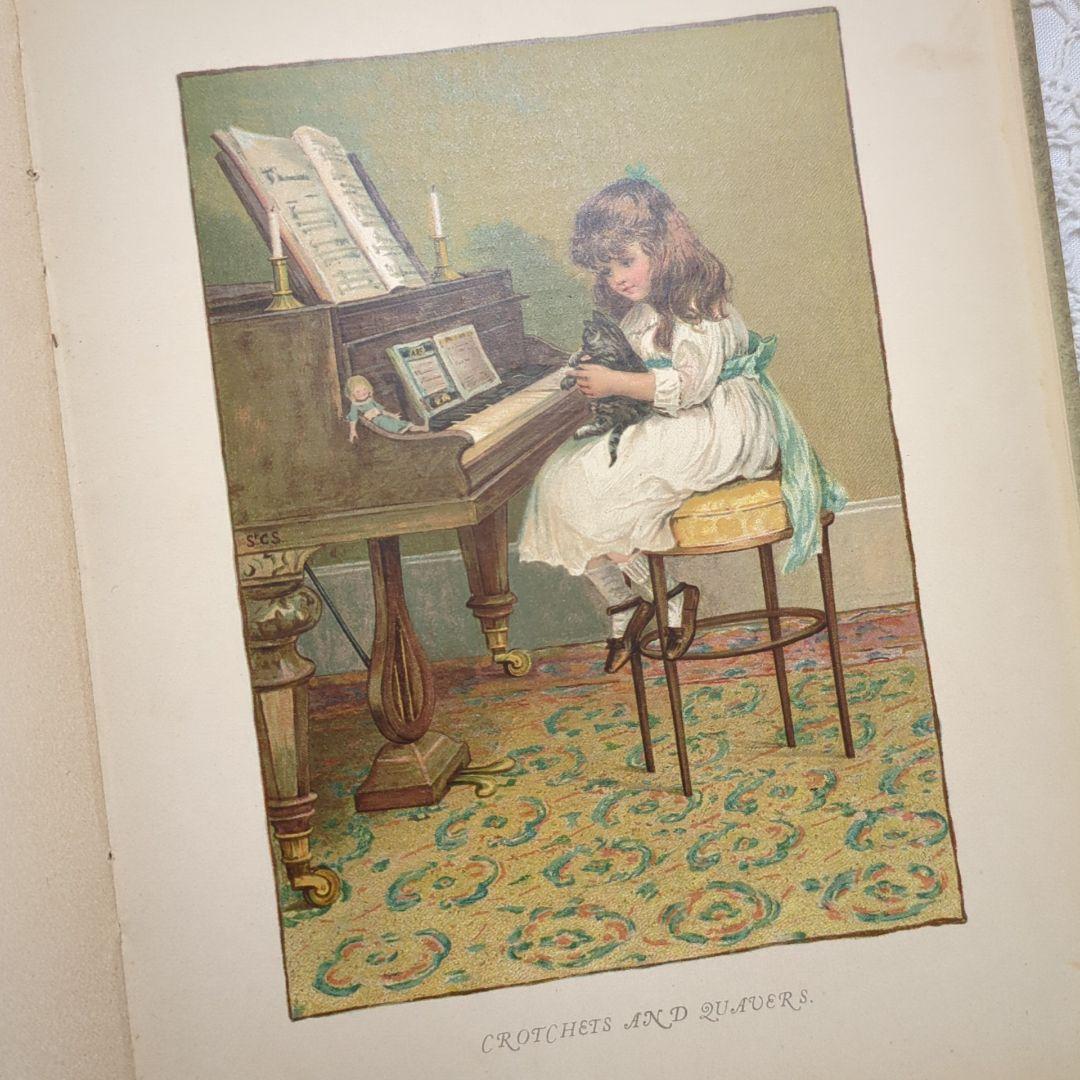 超稀少1891アーネストニスター絵本 初版本 洋書古書 児童書 ヴィクトリアン