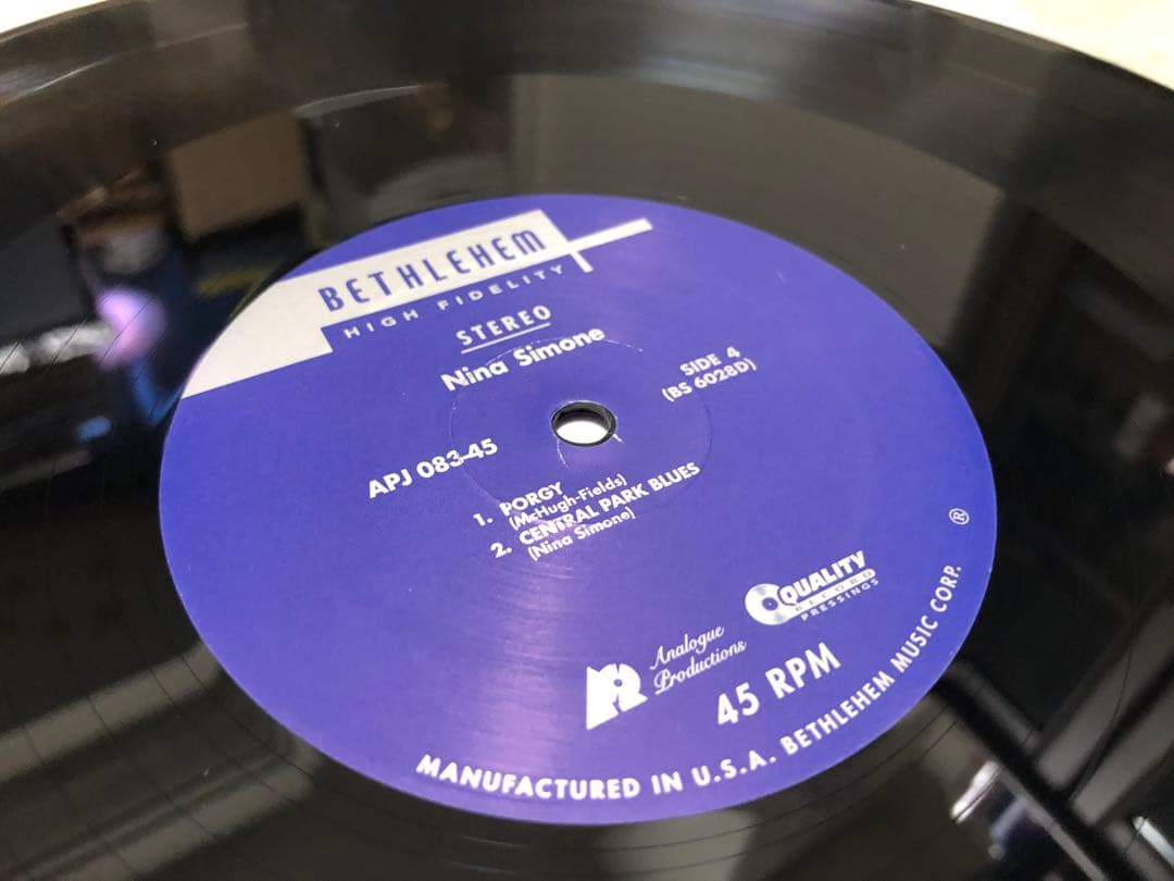 その他 Nina Simone Little Girl Blue 45rpm 2LP
