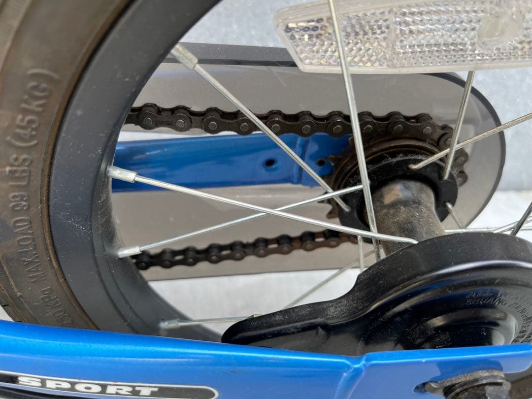 （世田谷区手渡し）STRIDER 14x 幼児用自転車 青