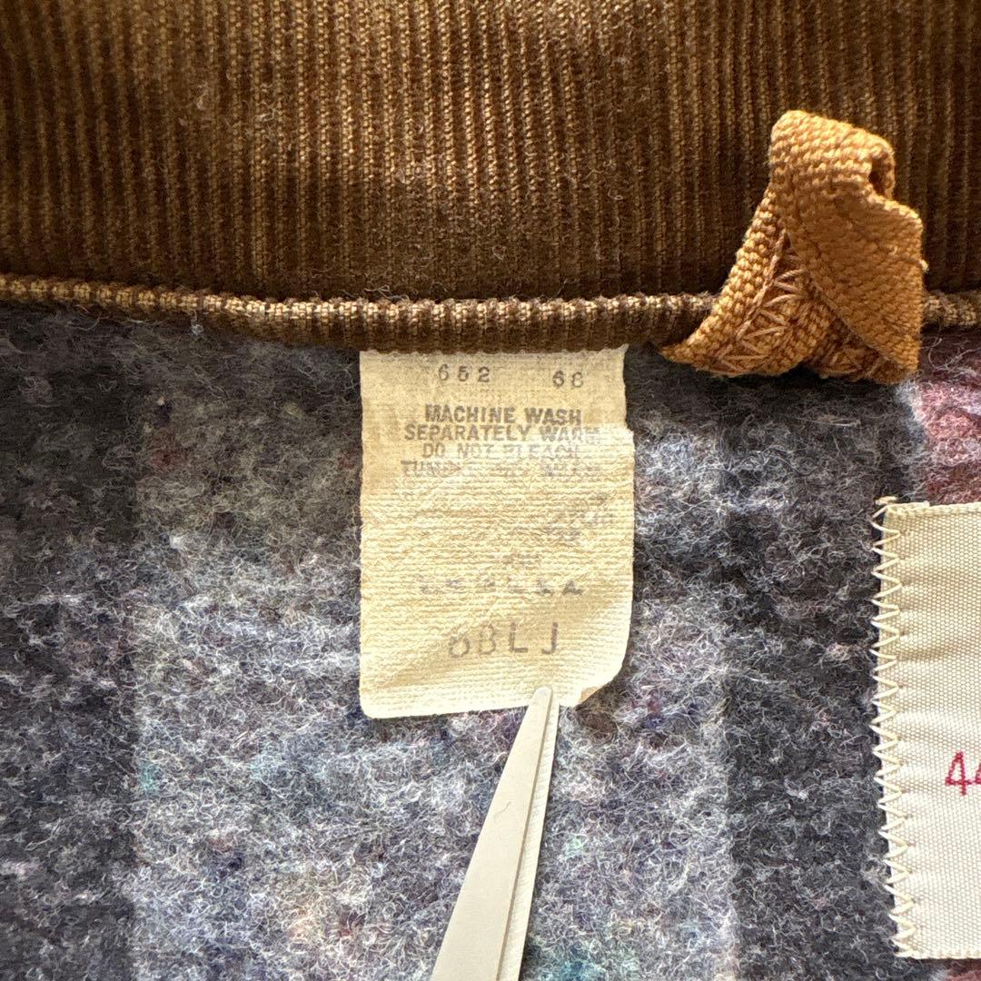 carhartt デトロイトジャケット　70s ブラウン　usa製 ボロ　雰囲気