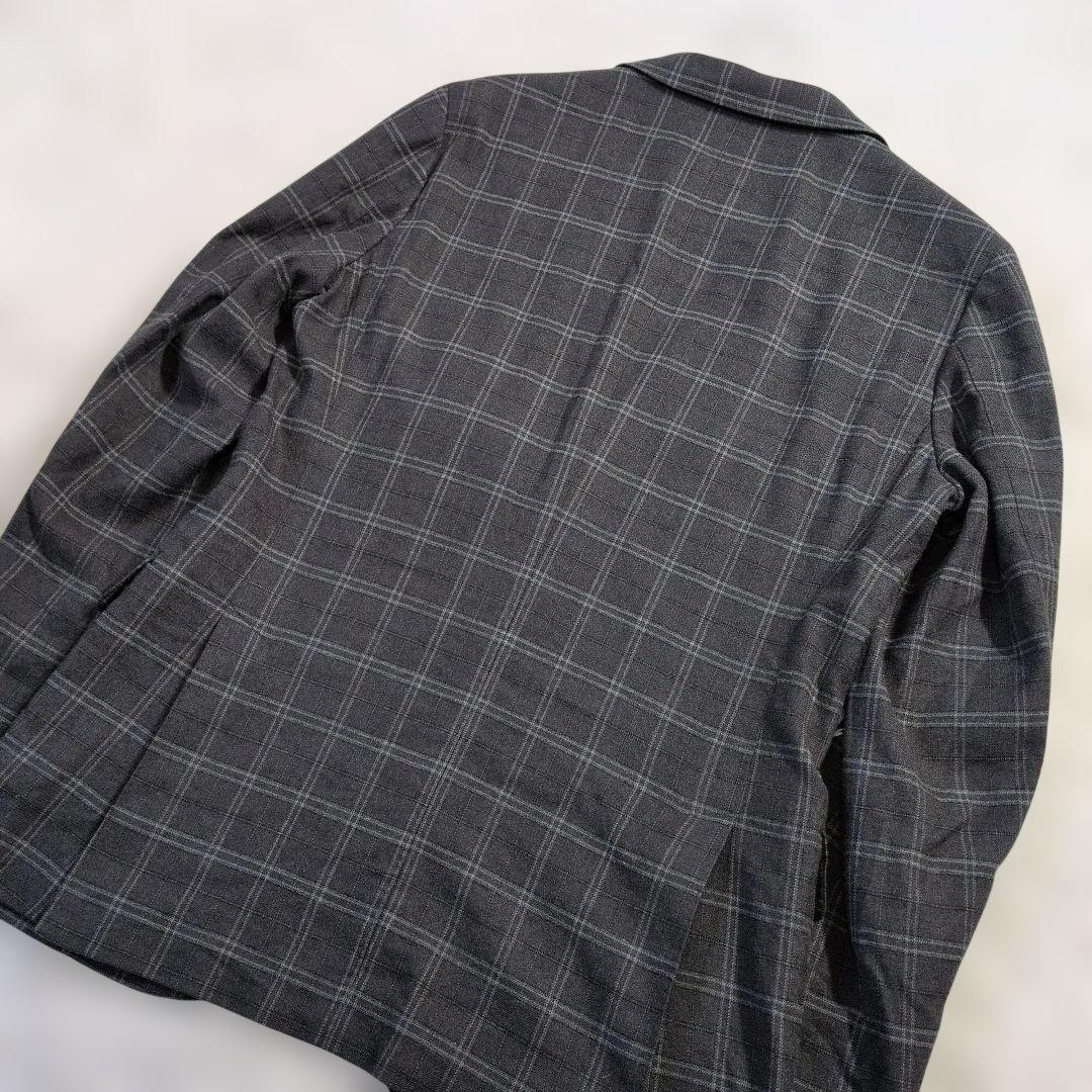 マッキントッシュフィロソフィー トロッター グレー チェック 38R 美品