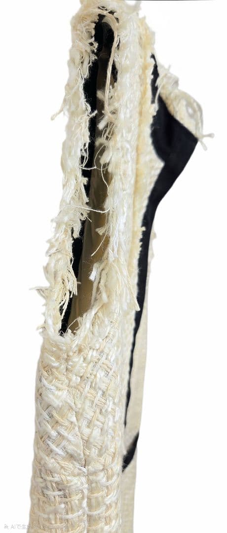 【美品】 sacai★サカイ ツィードワンピース ライトベージュ M
