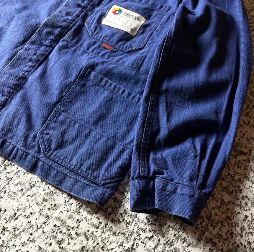 90sユーロワークジャケット カバーオール SIEGWERK フレンチワーク