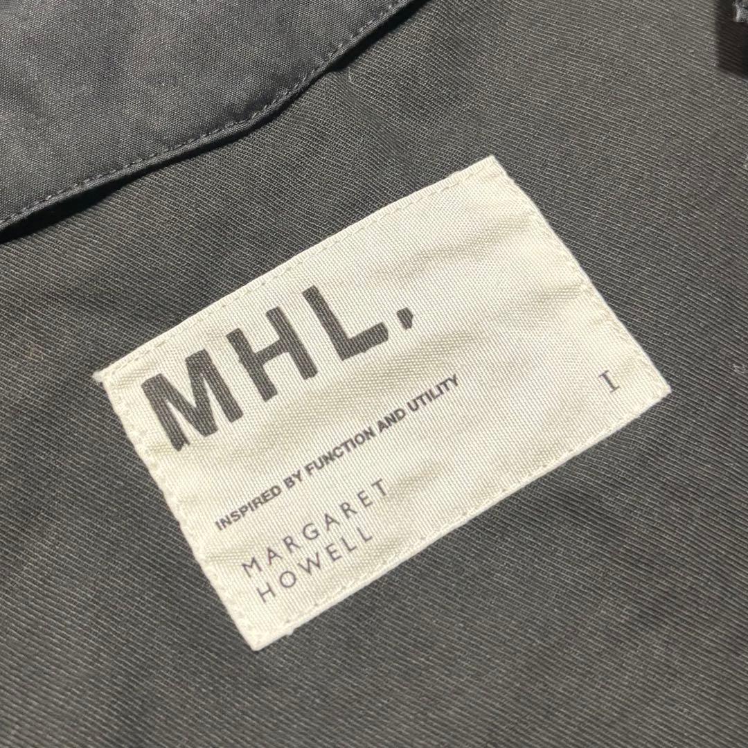 極美品 MHL. マーガレットハウエル ステンカラーコート ダウンライナー付