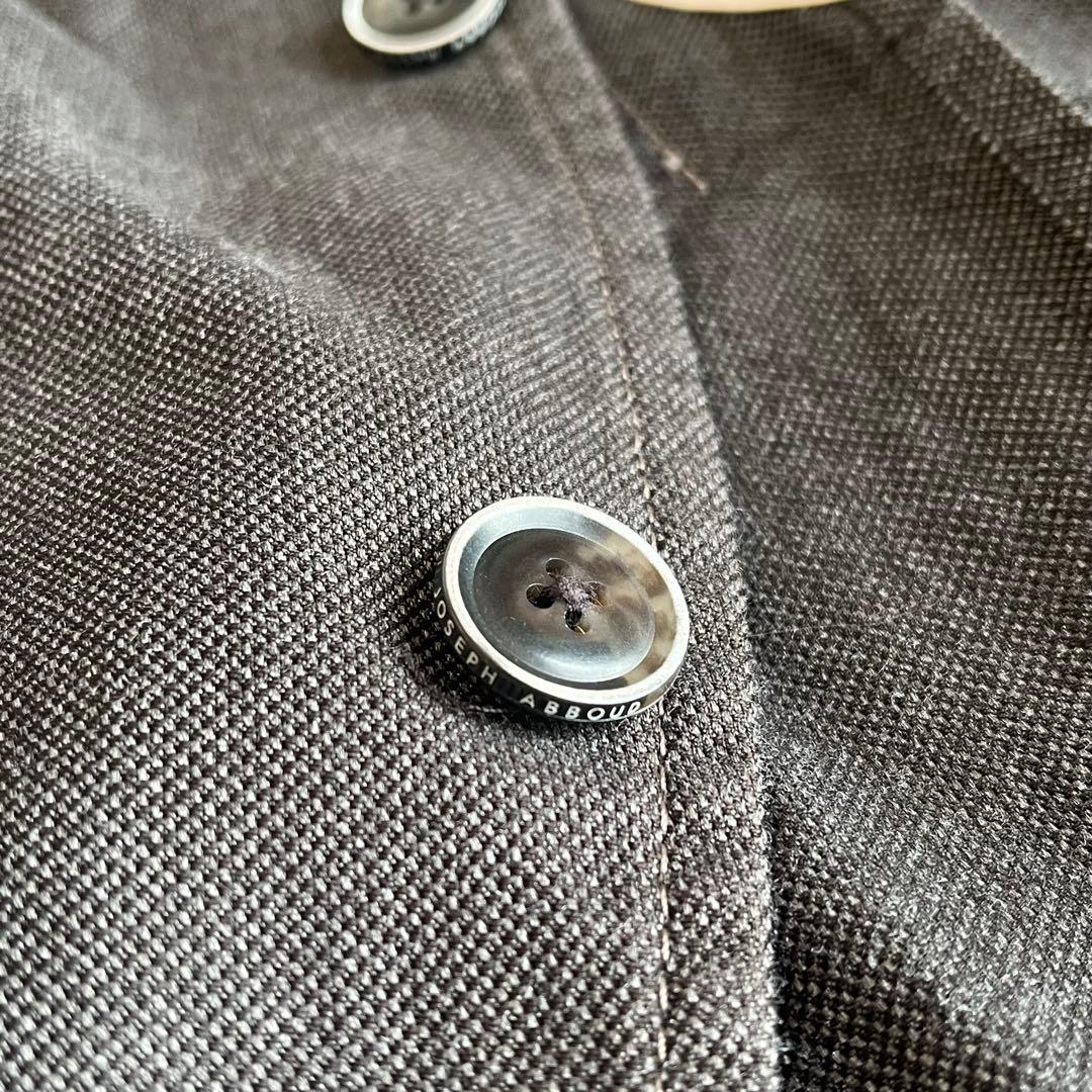 ✨美品✨JOSEPH ABBOUD デニム調 テーラードジャケット L グレー