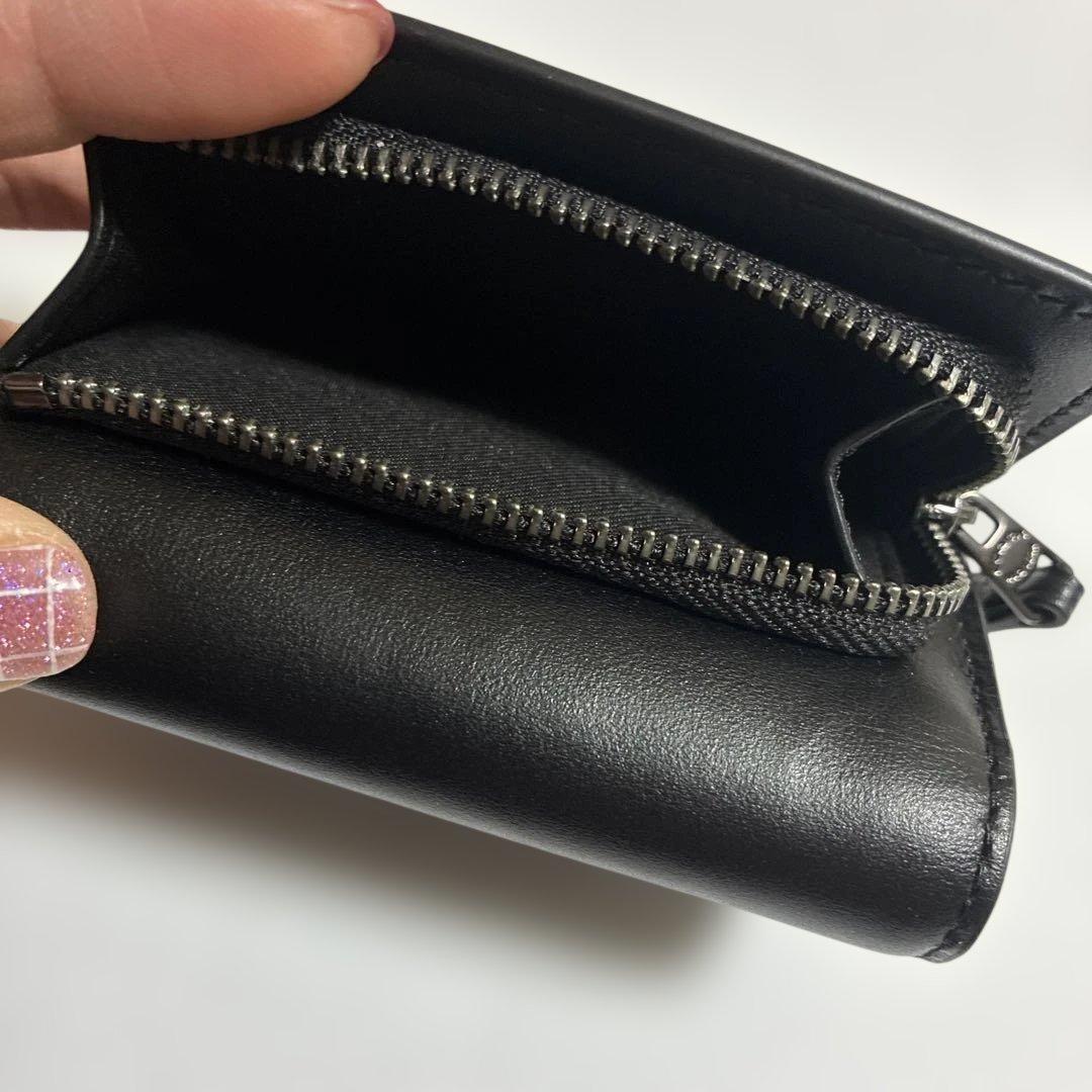 コーチ COACH マイクロウォレット 三つ折り財布 ブラック