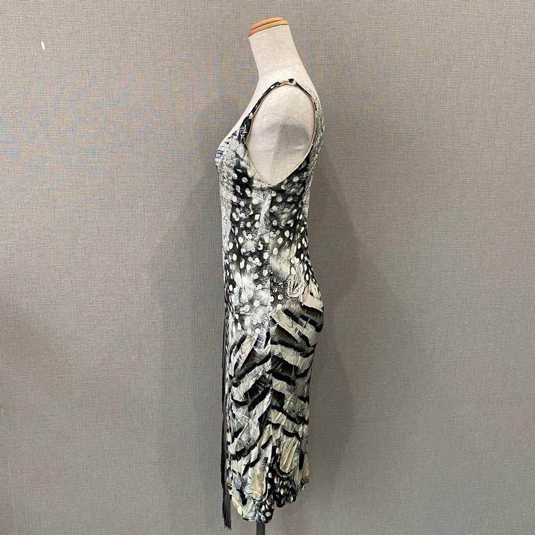 【roberto cavalli】ロベルト・カヴァリ　ノースリーブワンピース