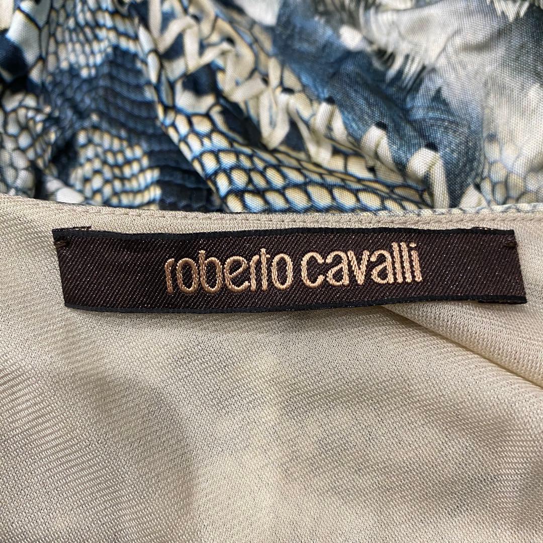 【roberto cavalli】ロベルト・カヴァリ　ノースリーブワンピース