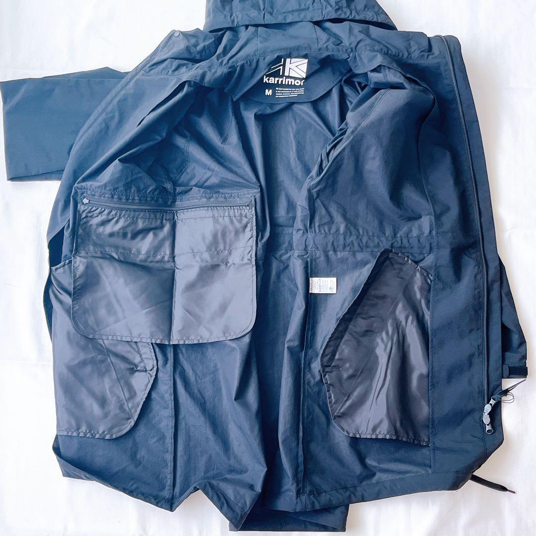 タグ付き未使用品 karrimor × TRANSIT トラベラーコート 黒 M