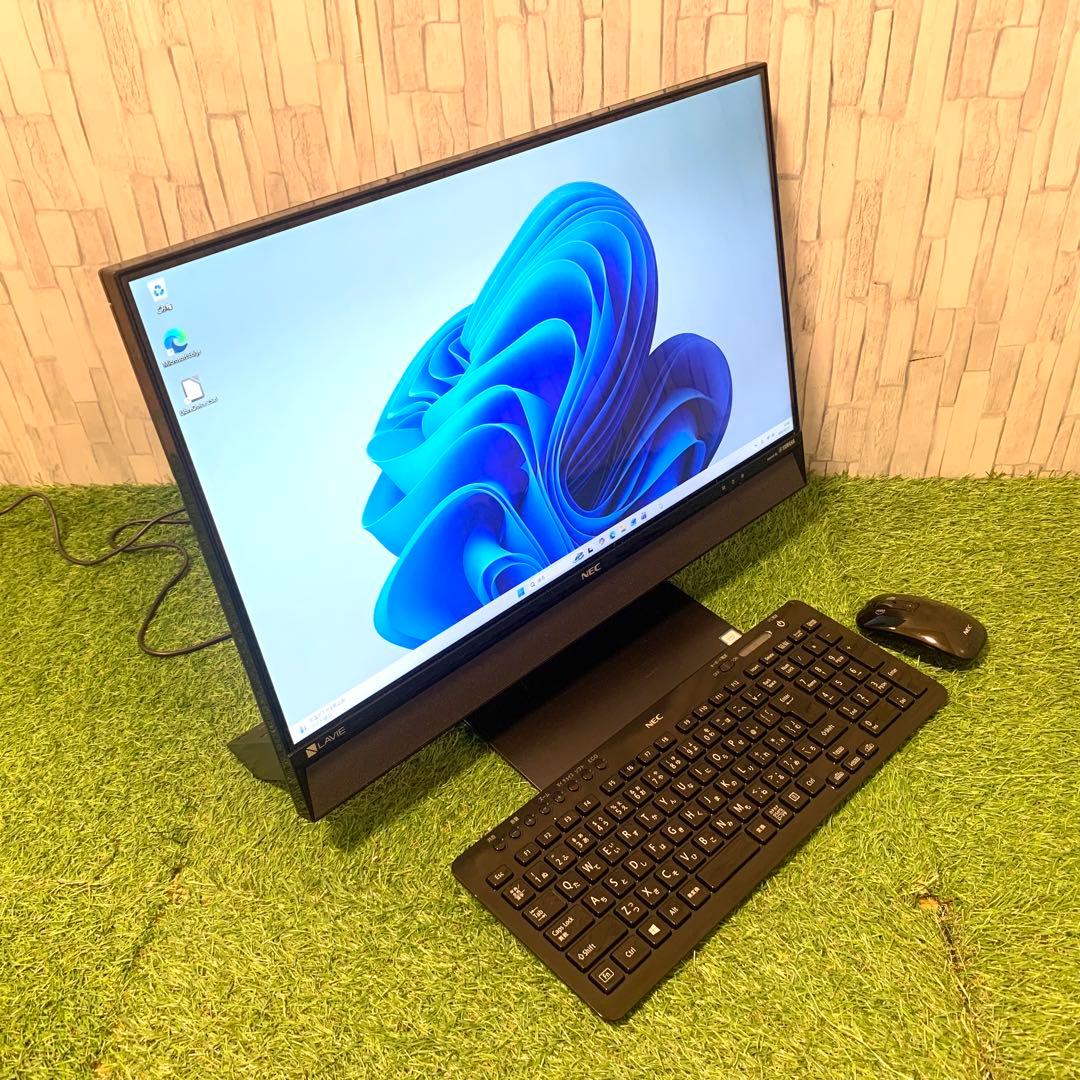 プロ整備済 高性能i7 ブルーレイ NEC PC-DA970EAB Win11