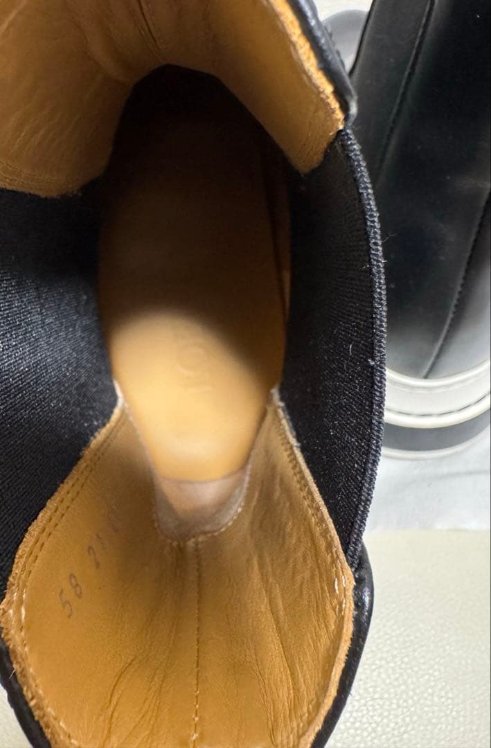 LOEWE ブラック チェルシーブーツ