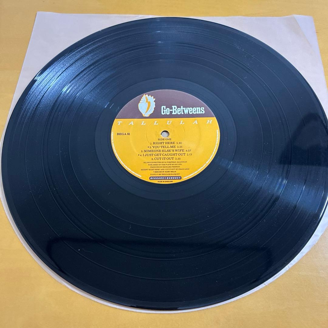 GO-BETWEENS/TALLULAH 輸入12inchレコード