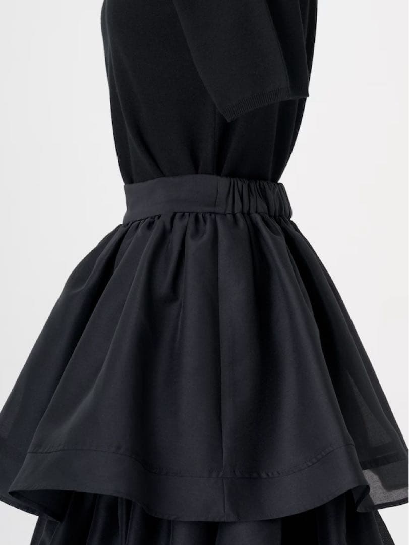 ツルバイマリコオイカワ スカート Marrieanne 36 BLACK 今季