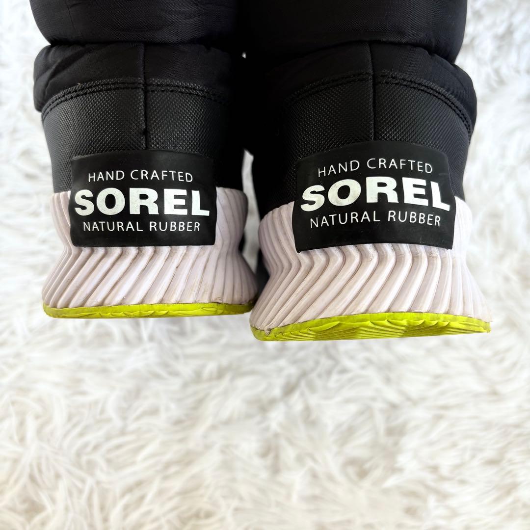 SOREL ソレル アウトアンドアバウトⅢパフィージップ WP24.5 ブラック