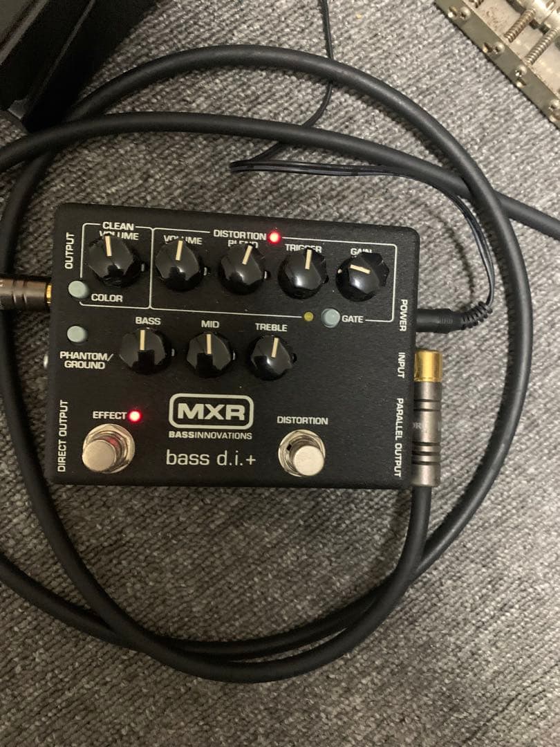 2/21(土)まで出品　MXR M80 bass d.i.＋　プリアンプ
