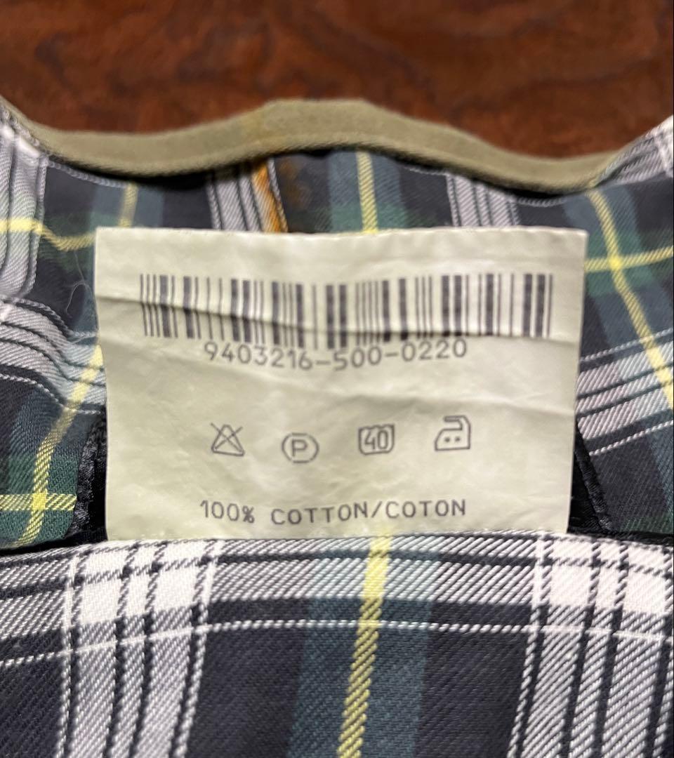 90s イングランド製 Barbour バブアー ハンティングベスト 刺繍