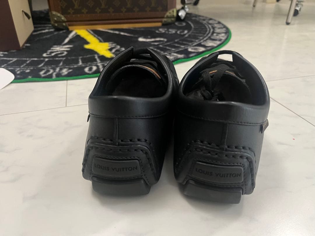 LOUIS VUITTON ブラック モカシン