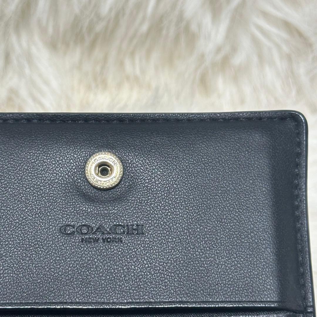 COACH コーチ 二つ折り財布 ブラウン