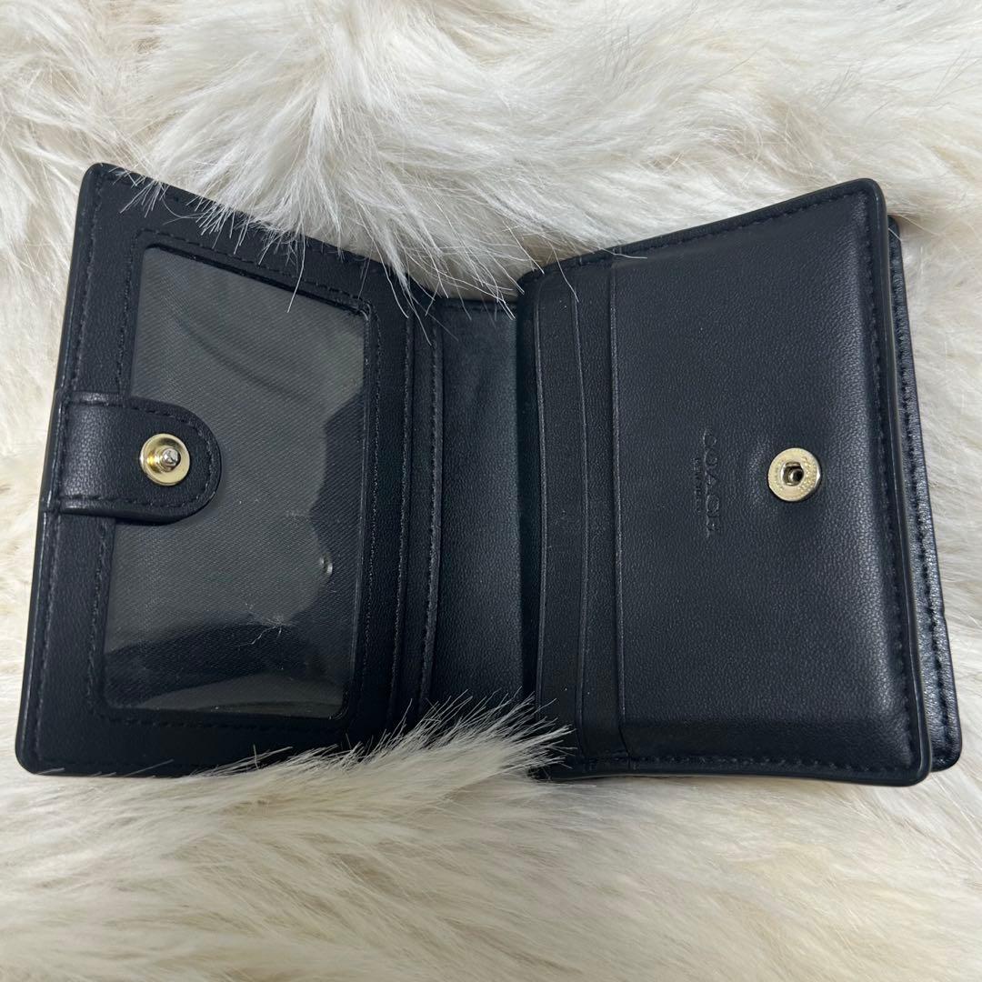 COACH コーチ 二つ折り財布 ブラウン