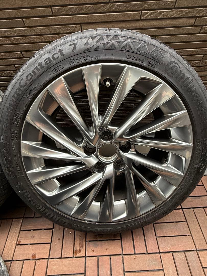 レクサスES300h VersionL 純正ホイール 8J+45