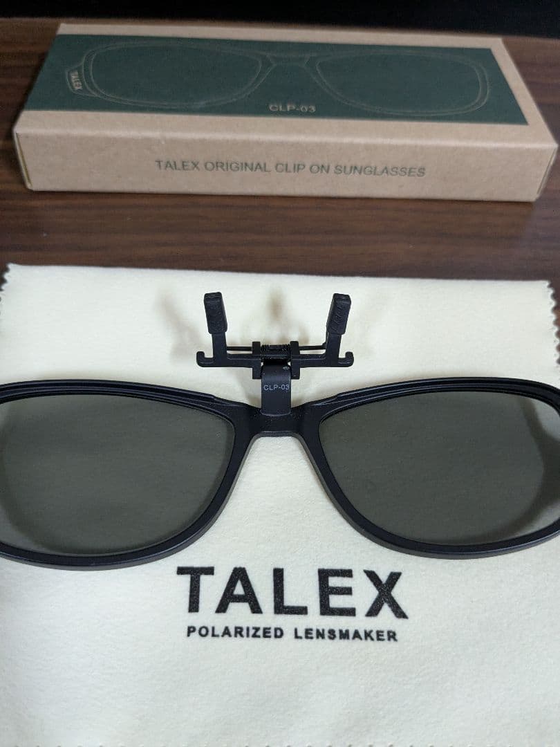 TALEX タレックス　クリップオンサングラス CLP03